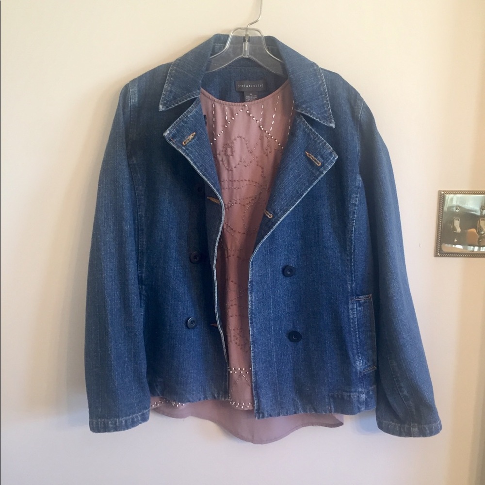 Relativity Jean Jacket - Picture 2 of 4